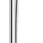 SET DUS CROMETTA VARIO, BARA 90 CM, ALB-CROM