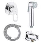 SET DUS IGIENIC TRIGGER SPRAY CU BATERIE INCASTRATA BAU EDGE,  FURTUN 1.25 SI SUPORT