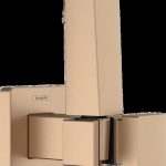 SET DUS INCASTRAT IGIENA INTIMA E CU MIXAJ, SUPORT DUS, FURTUN 1,25M, BRUSHED BRONZE ( NECESITA CORP INCASTRAT 29235180)