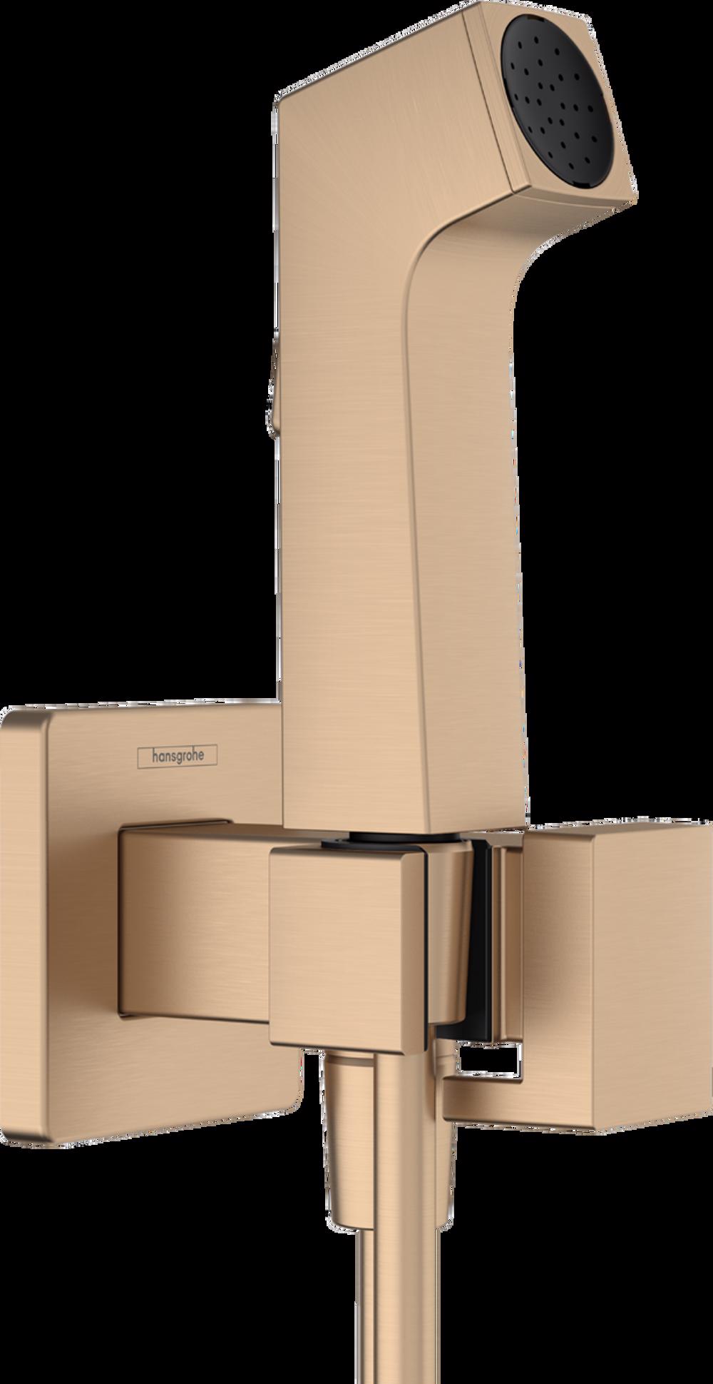 SET DUS INCASTRAT IGIENA INTIMA E CU MIXAJ, SUPORT DUS, FURTUN 1,25M, BRUSHED BRONZE ( NECESITA CORP INCASTRAT 29235180) - imagine 1
