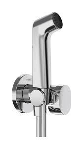 SET DUS INCASTRAT IGIENA INTIMA S APA RECE, SUPORT DUS, FURTUN 1,25M, CROM ( NECESITA CORP INCASTRAT 29235180) - imagine 1