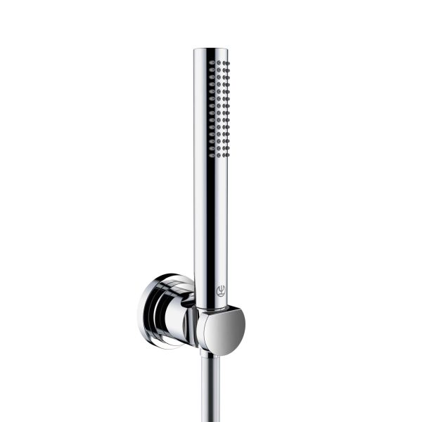 SET DUS KLUDI NOVA FONTE PURISTIC, CU PORTER, CROM