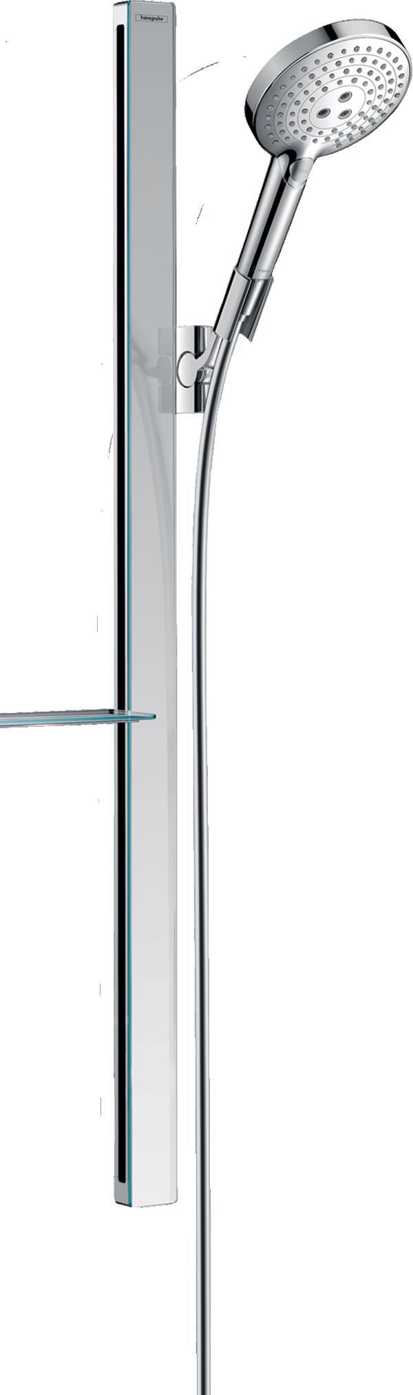 SET DUS RAINDANCE SELECT S ECOSMART, CU BARA 90 CM SI SAPUNIERA, CROM - imagine 1
