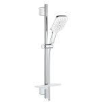 SET DUS RAINSHOWER SMARTACTIVE 130 CUBE BARA 600 MOON WHITE