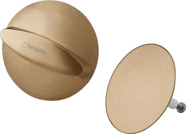 SET FLEXAPLUS S CU PREAPLIN, VENTIL SI SIFON PENTRU CADA, BRUSHED BRONZE - imagine 1