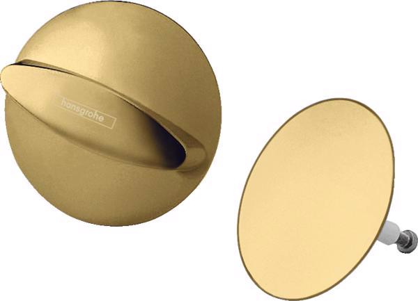 SET FLEXAPLUS S CU PREAPLIN, VENTIL SI SIFON PENTRU CADA, POLISHED GOLD OPTIC - imagine 1
