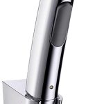 SET FURTUN DUS, PARA SI PORTER PENTRU BIDEU BRUSHED BLACK CHROME