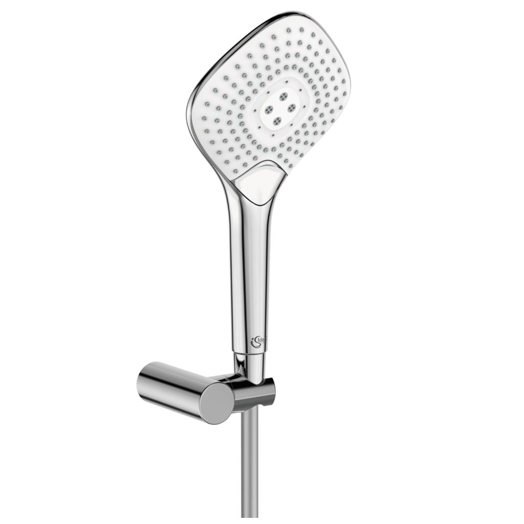 SET IDEALRAIN EvoJET DIAMOND PARA DUS MOBILA 134 MM SI AGATATOARE - imagine 1