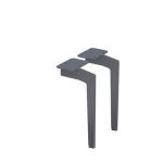 SET PICIOARE MOBILIER SIENA (2 BUC), GRAFIT MAT