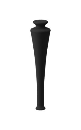 SET PICIOARE MOBILIER TIFFANY, 2 BUC, 35 CM ,NERO GRAFITE - imagine 1