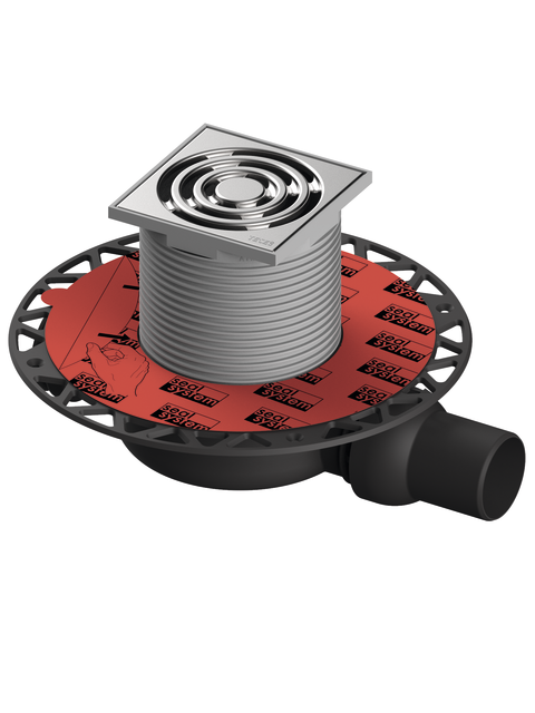 SIFON COMPLET EXTRAPLAT TECEdrainpointS 110, EVACUARE LATERALA DN 50, INTRARE DN40 - imagine 1