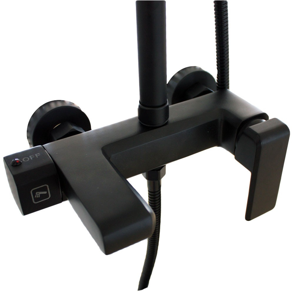 Sistem de dus negru mat - imagine 2