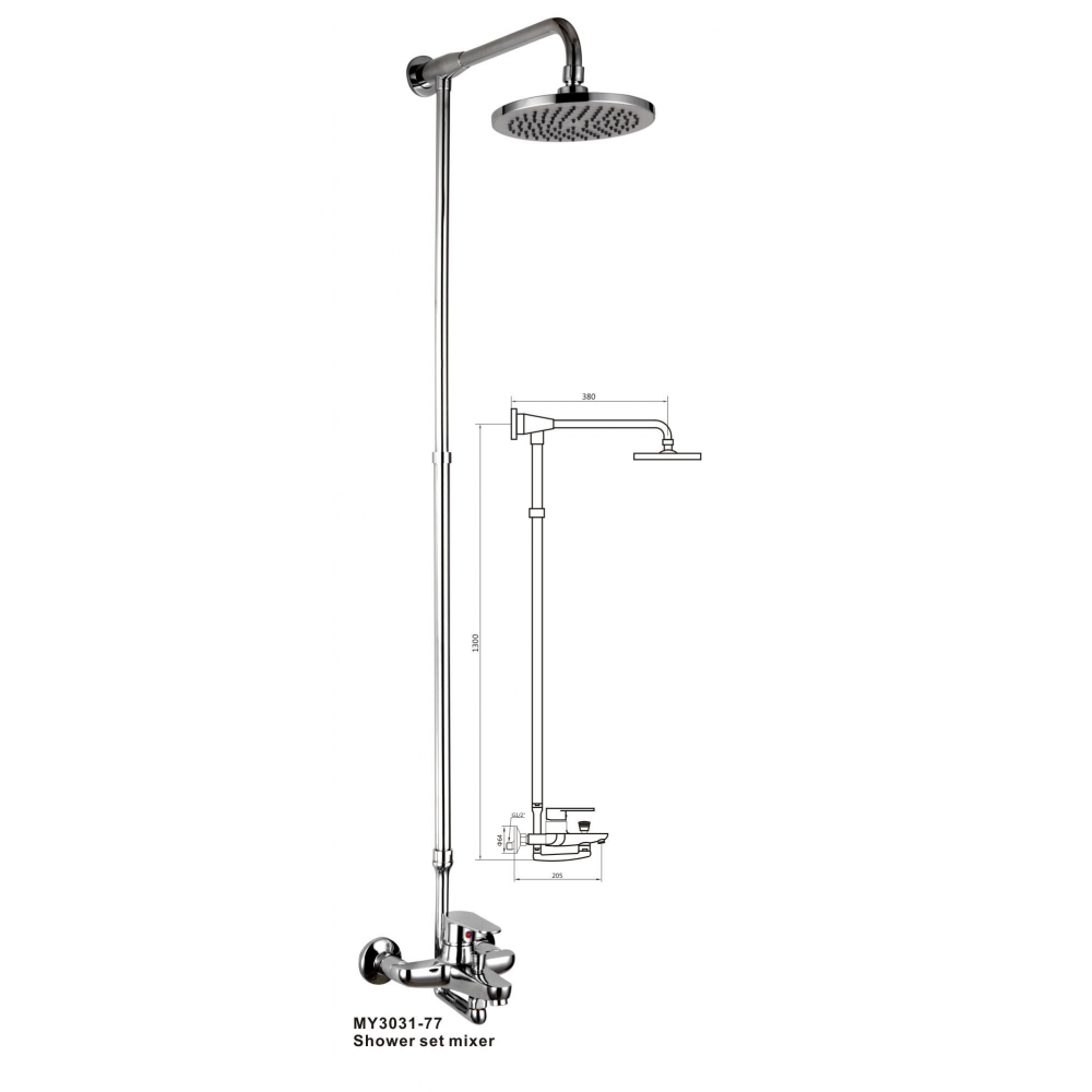 SISTEM DUS GREAT FRATELLI MY 3031-77 - imagine 2