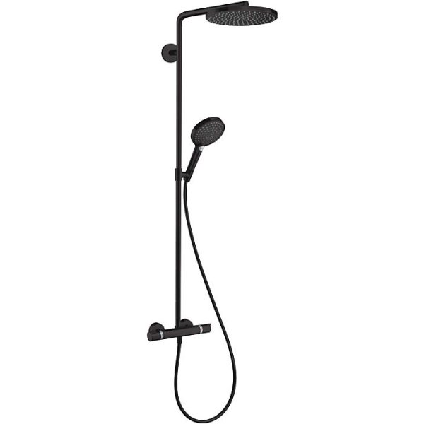 SISTEM DUS RAINDANCE SELECT S 240 1JET P TERMOSTATIC, MATT BLACK