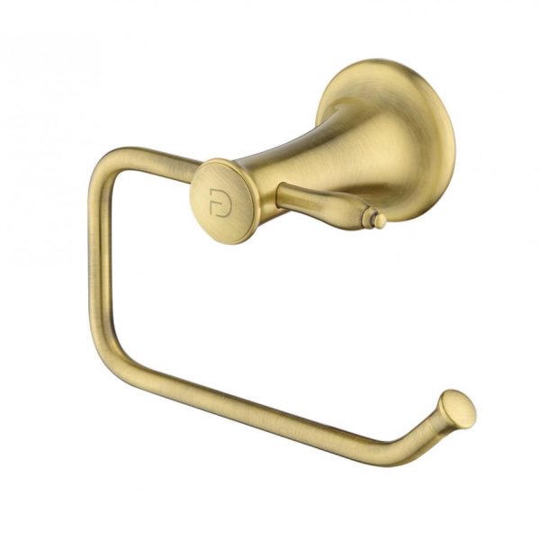 SUPORT HARTIE IGIENICA SIMPLU LACRIMA, BRONZ