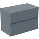 UNITATE LAVOAR FINESSE 802X440X558 CU 2 SERTARE ALBASTRU CENUSIU MAT