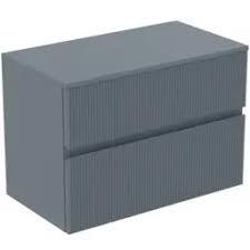 UNITATE LAVOAR FINESSE 802X440X558 CU 2 SERTARE ALBASTRU CENUSIU MAT
