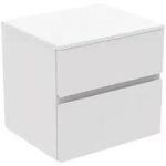 UNITATE LAVOAR FINESSE SUSPENDATA 60 CM, CU 2 SERTARE, FARA MANERE, 602X505X558 MM, ALB MAT
