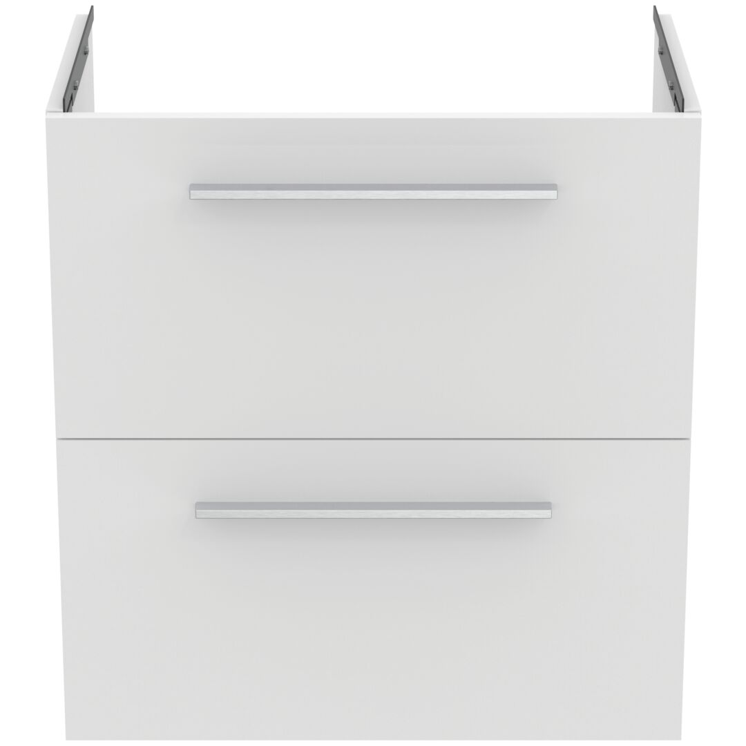 UNITATE LAVOAR I.LIFE S SUSUPENDATA 60 CM CU 2 SERTARE FARA MANERE,ALB MAT - imagine 1