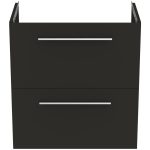 UNITATE LAVOAR I.LIFE S SUSUPENDATA 60 CM CU 2 SERTARE FARA MANERE,GRI CARBON MAT