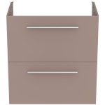 UNITATE LAVOAR I.LIFE S SUSUPENDATA 60 CM CU SERTARE FARA MANERE,GRI-BEJ MAT