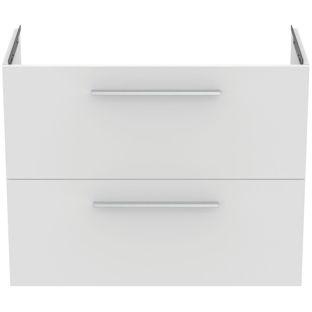 UNITATE LAVOAR I.LIFE S SUSUPENDATA 80 CM CU 2 SERTARE FARA MANERE,ALB MAT - imagine 1