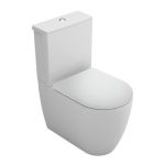VAS WC CORAL BTW  62X36 CM ALB