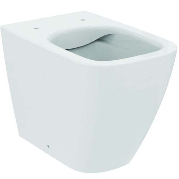 VAS WC I.LIFE B BTW RIMLESS+ PENTRU REZERVOR INCASTRAT, 55.4X35.5 CM