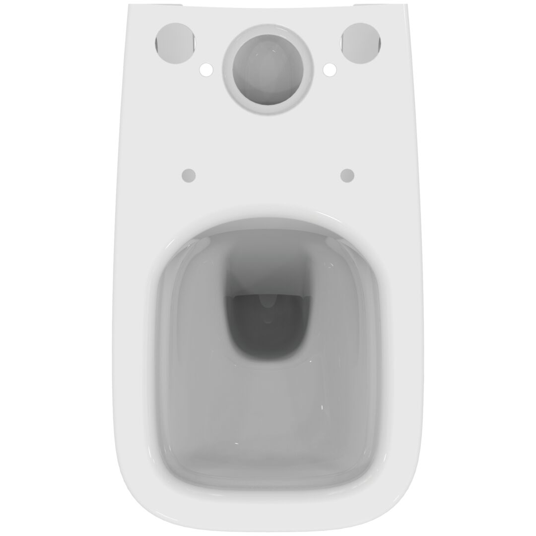 VAS WC I.LIFE S BTW RIMLES+,PROIECTIE SCURTA,PENTRU COMBINARE - imagine 1
