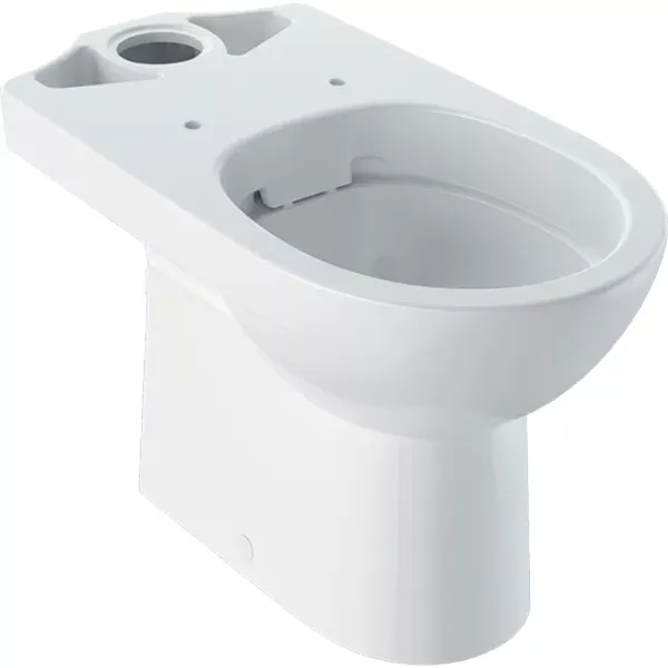 VAS WC PE PARDOSEALA SELNOVA RIMFREE PENTRU REZERVOARE APARENTE ,EVACUARE ORIZONTALA ,ALB