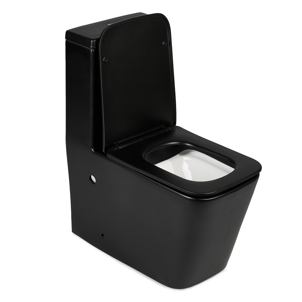 Vas WC rimless A2040 negru - imagine 2