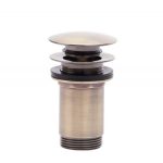 VENTIL LAVOAR CLICK-CLACK KLEOME CU PREAPLIN, 1 1/4 ALAMA, BRONZ