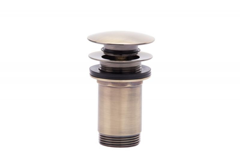 VENTIL LAVOAR CLICK-CLACK KLEOME CU PREAPLIN, 1 1/4 ALAMA, BRONZ - imagine 1