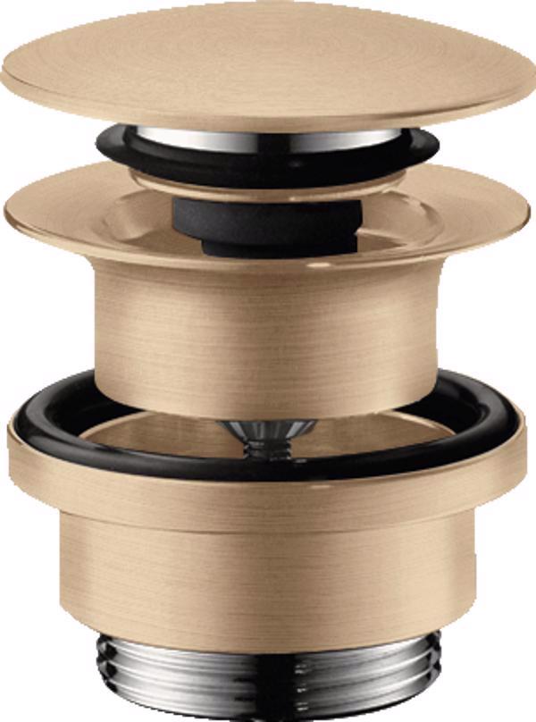 VENTIL POP-UP BRUSHED BRONZE - imagine 1