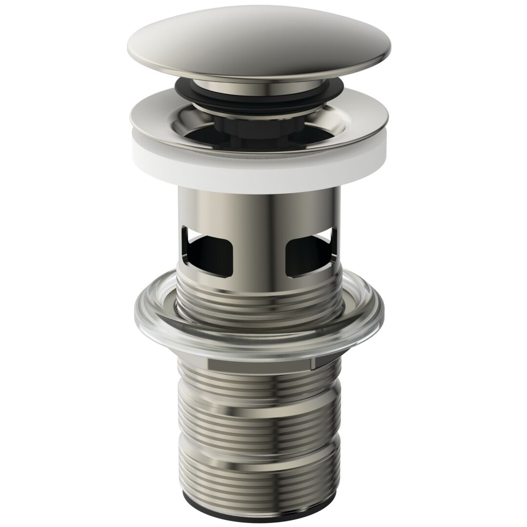 VENTIL PUSH-OPEN PENTRU LAVOARE CU PREAPLIN  SILVER STORM - imagine 1