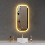 Oglinda baie cu led si dezaburire 45x100 - imagine 7