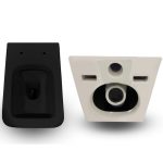 Vas WC suspendat negru auriu 005 - imagine 3