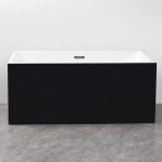 Cada freestanding la perete negru. Marime intre 140-180 cm