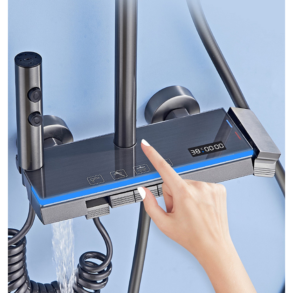 Coloana de dus gri 9010 - imagine 3
